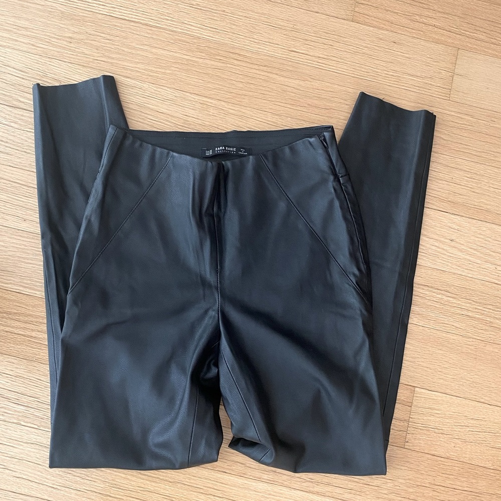 Zara Leather Pants
